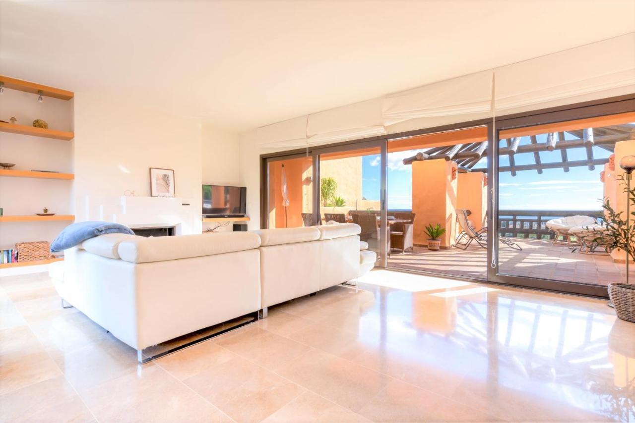 9 Penthouse With Amazing Sea Views, Close To Golf Manilva Duquesa Zewnętrze zdjęcie